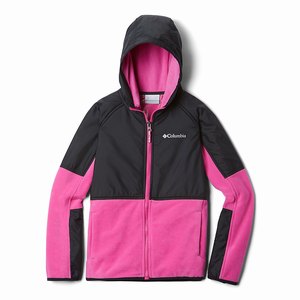 Columbia Basin Butte™ Skinna Full Zip Pojkar Rosa/Svarta (AEWVD3841)